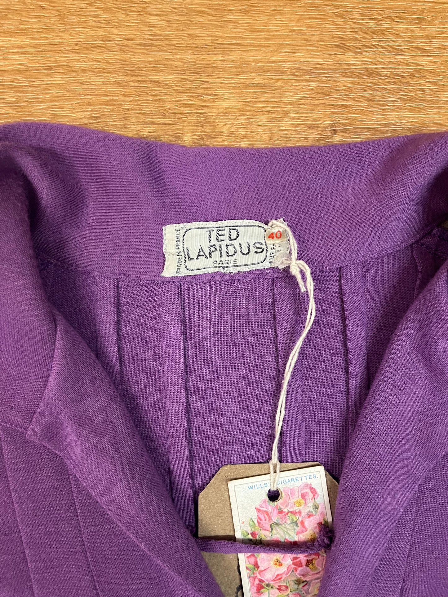 Vintage Original 1970s Ted Lapidus Jersey Dress