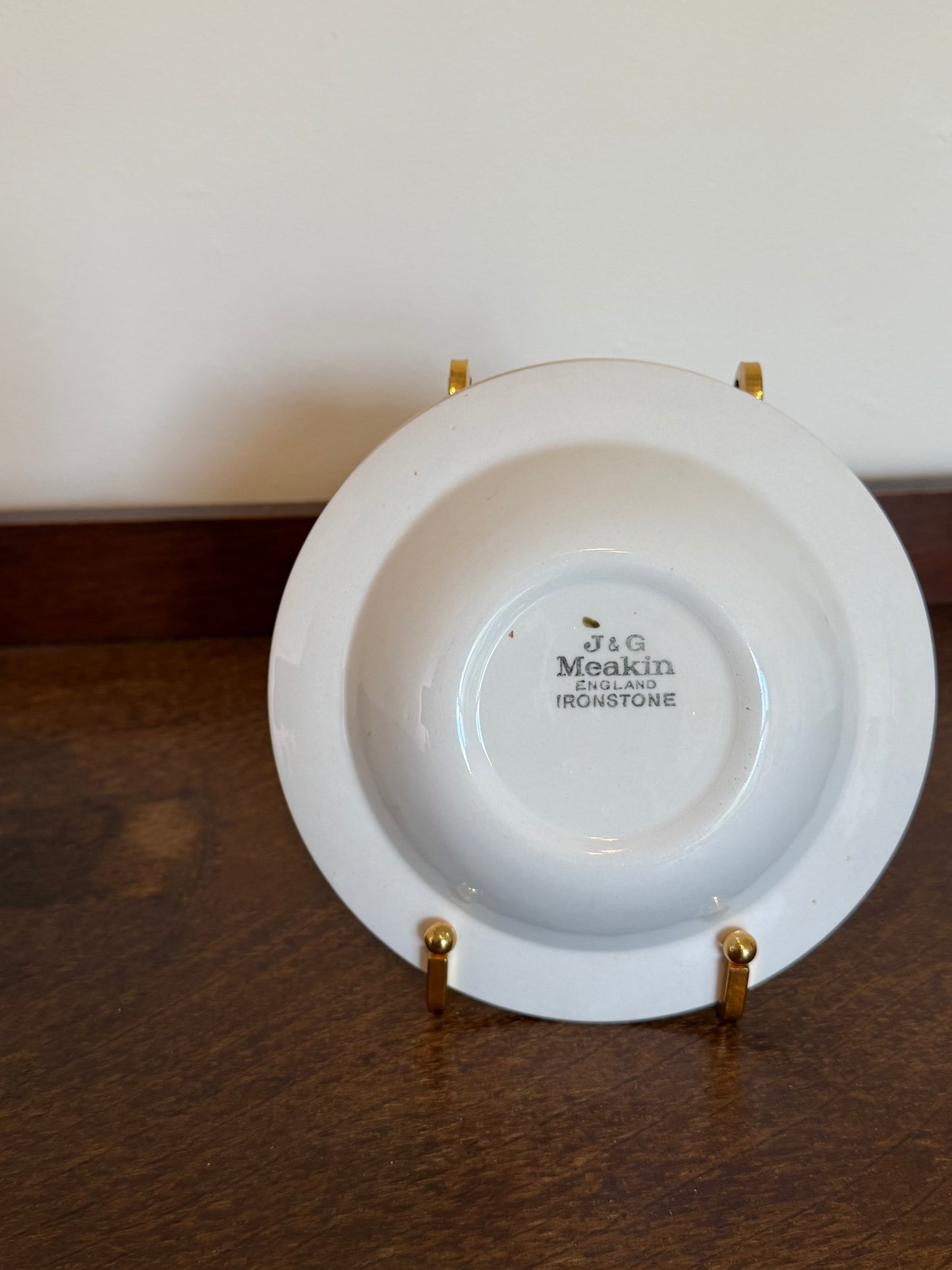 Vintage Pair of J&G Meakin ‘Poppy’ Ironstone Bowls