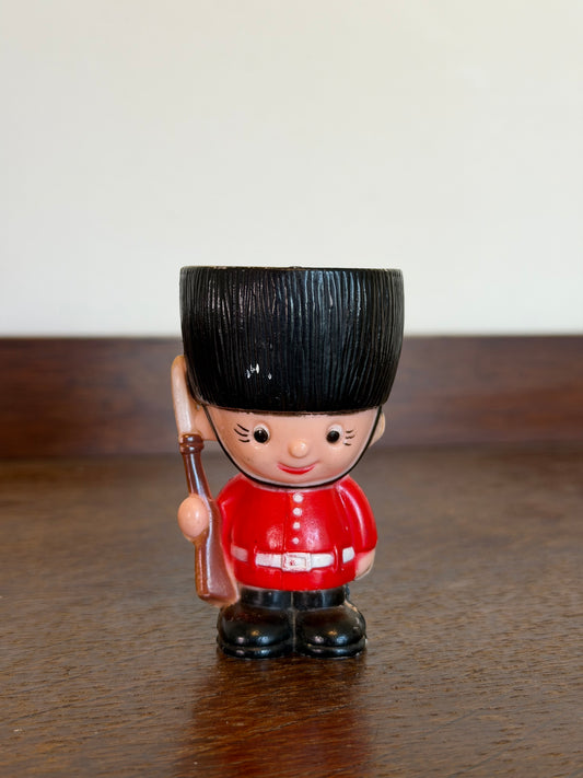 Vintage 1960s Novelty London Guardsman Egg Cup
