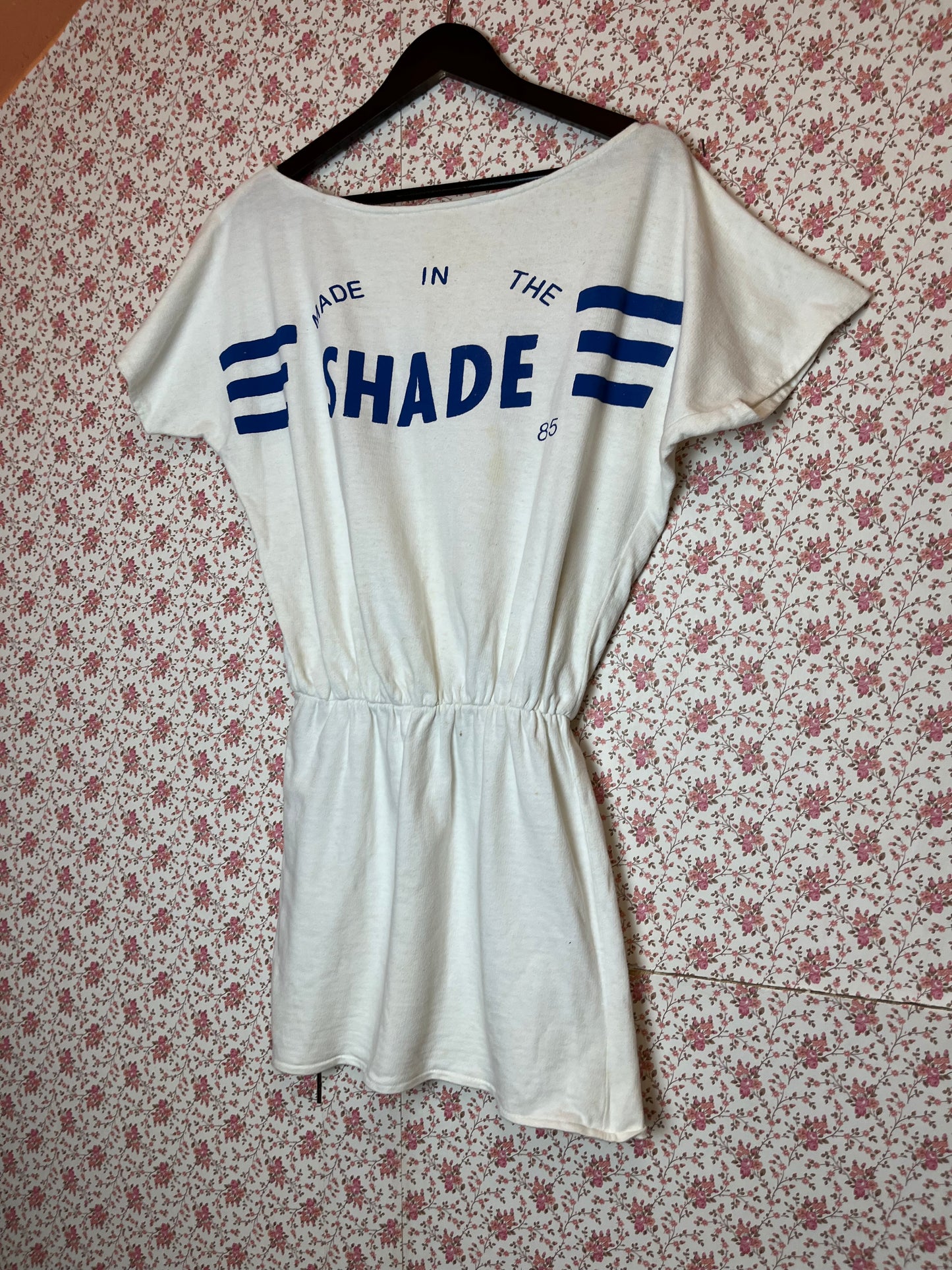 Vintage 1980s The Rolling Stones Cotton T-Shirt Mini Dress