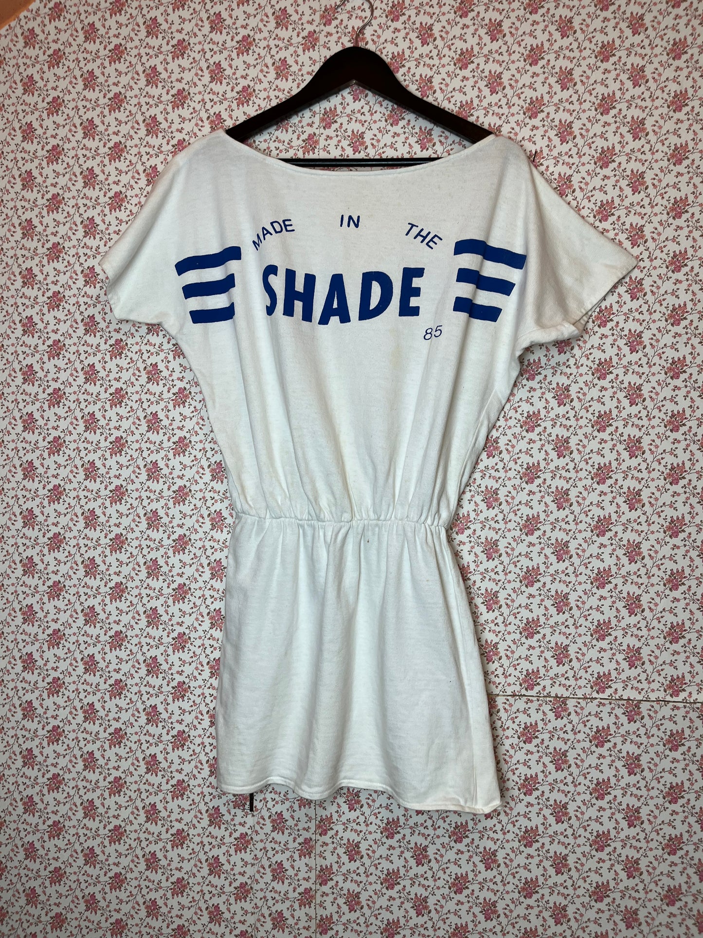 Vintage 1980s The Rolling Stones Cotton T-Shirt Mini Dress