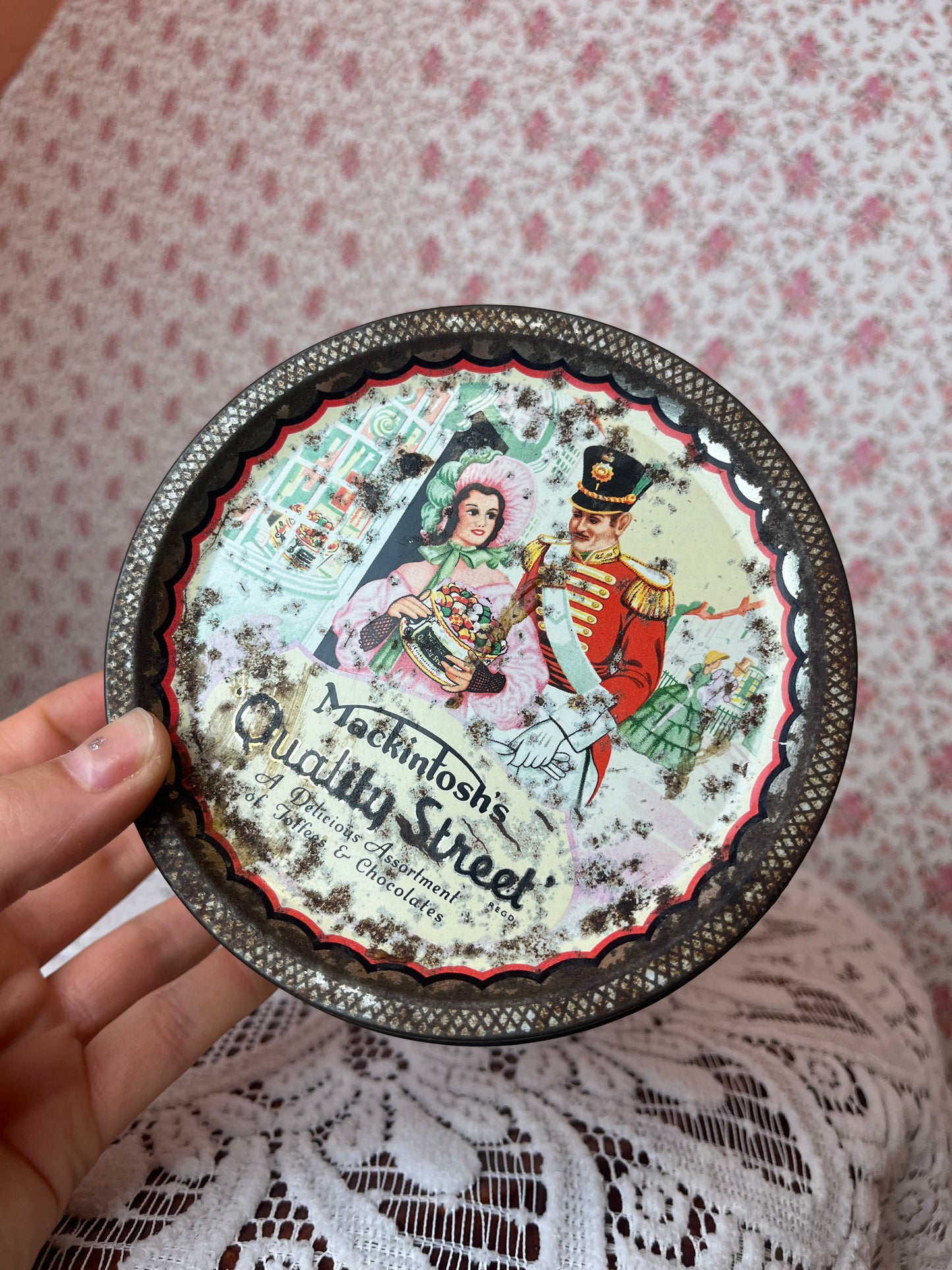 Vintage 1960s Quality Street Assortment Tin