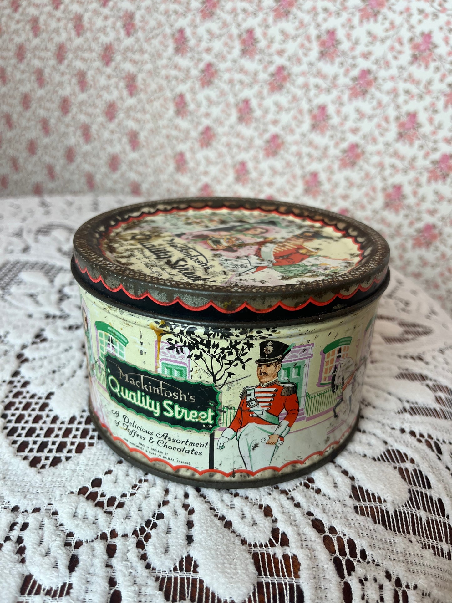 Vintage 1960s Quality Street Assortment Tin