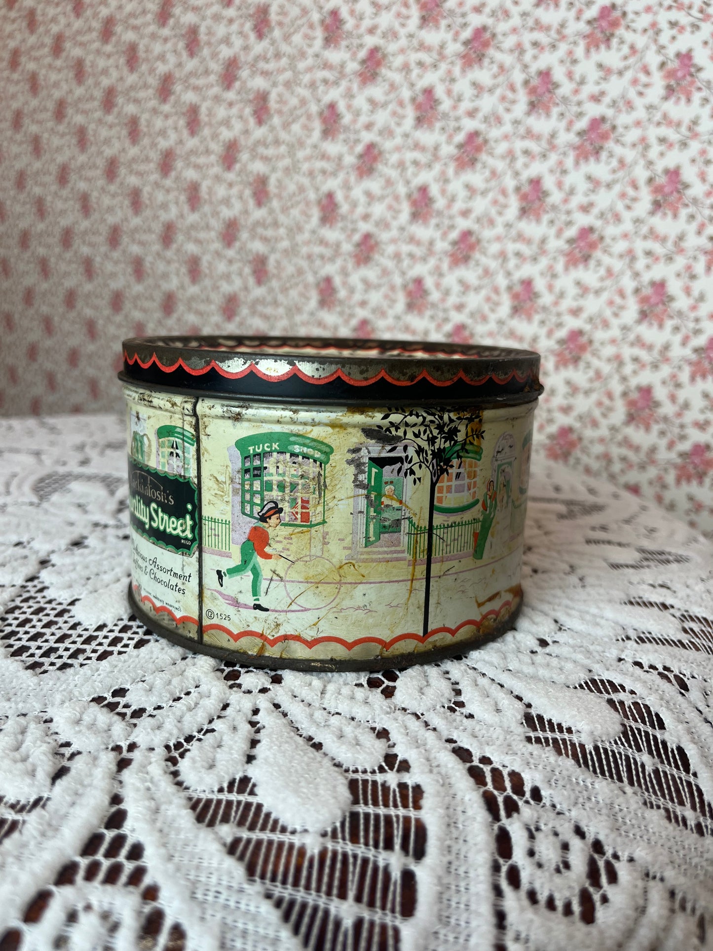 Vintage 1960s Quality Street Assortment Tin