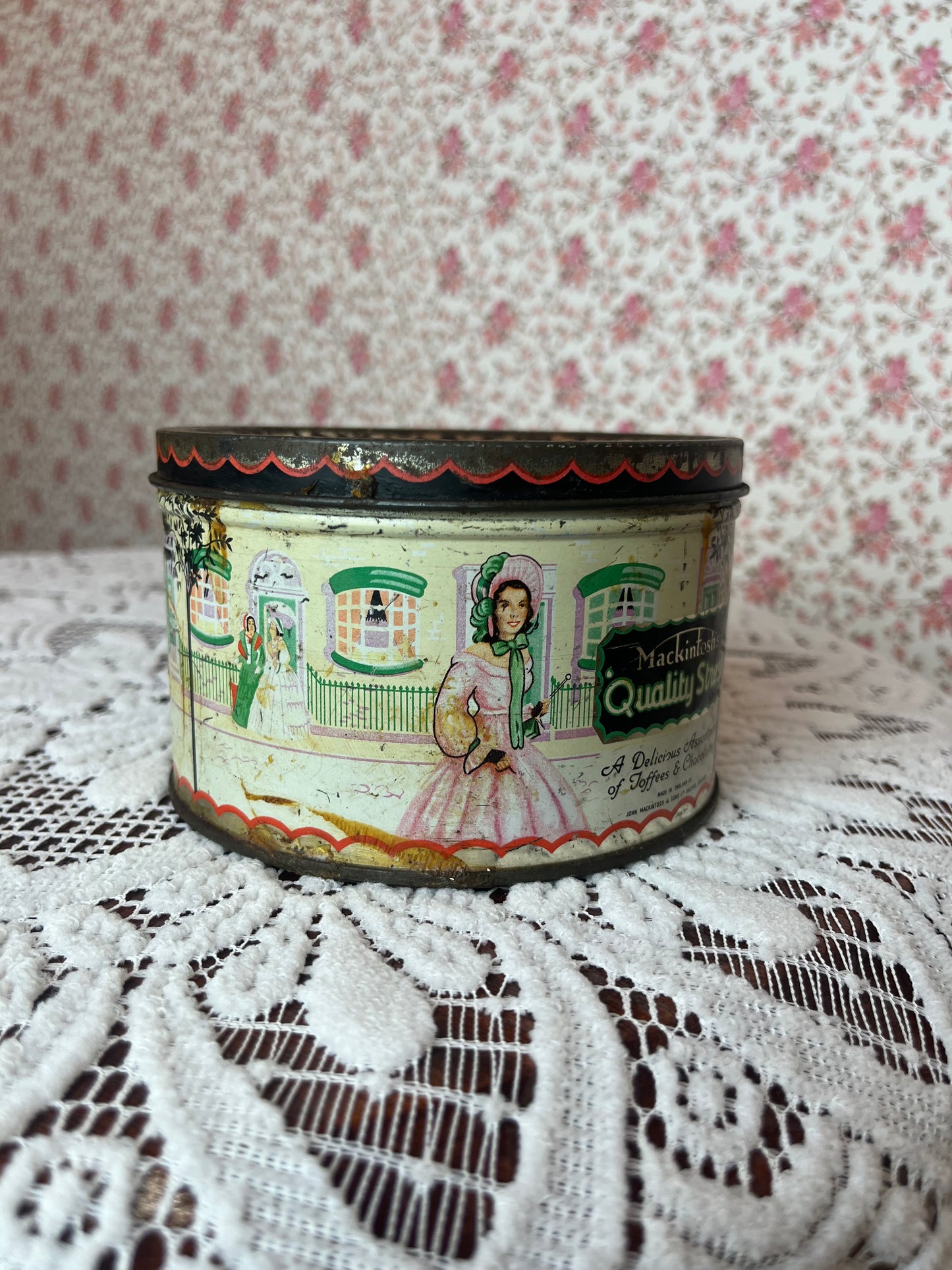 Vintage 1960s Quality Street Assortment Tin