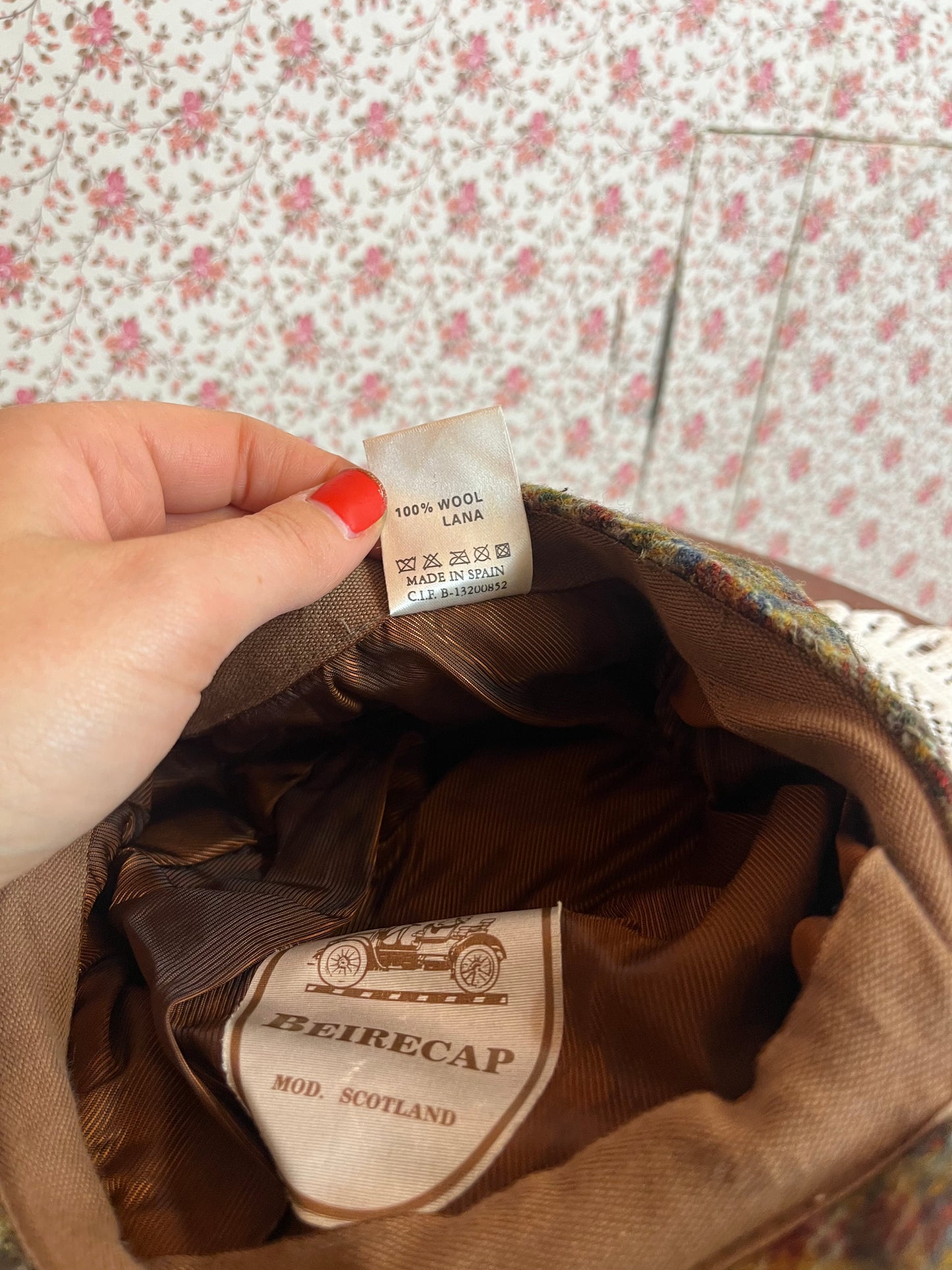 Vintage Style Flat Cap