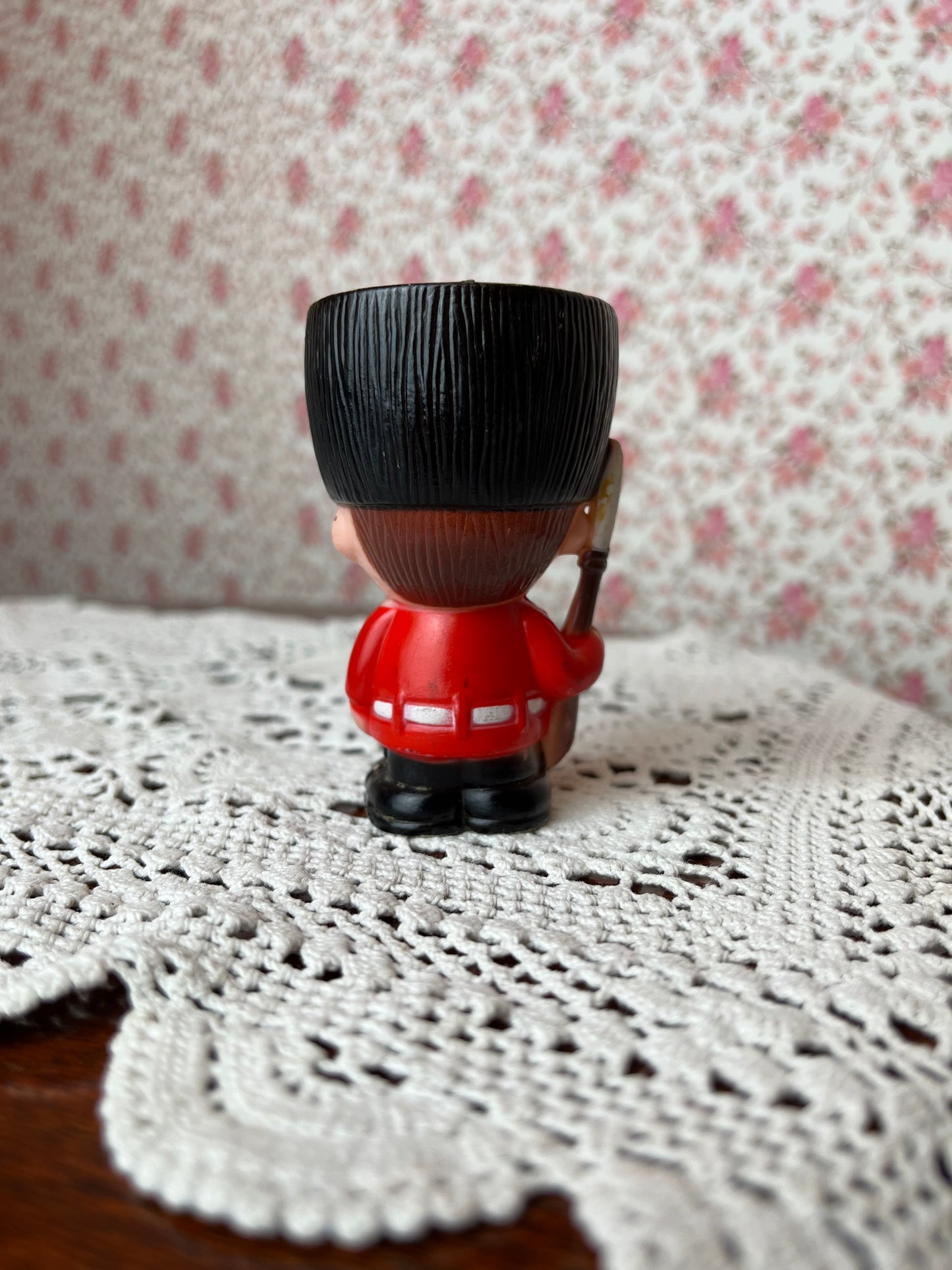 Vintage 1960s Novelty Guard Egg Cup