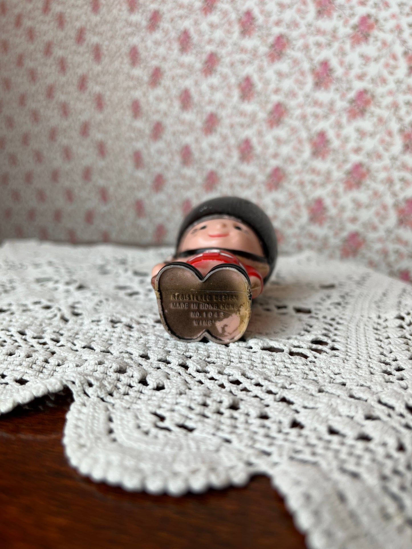 Vintage 1960s Novelty Guard Egg Cup