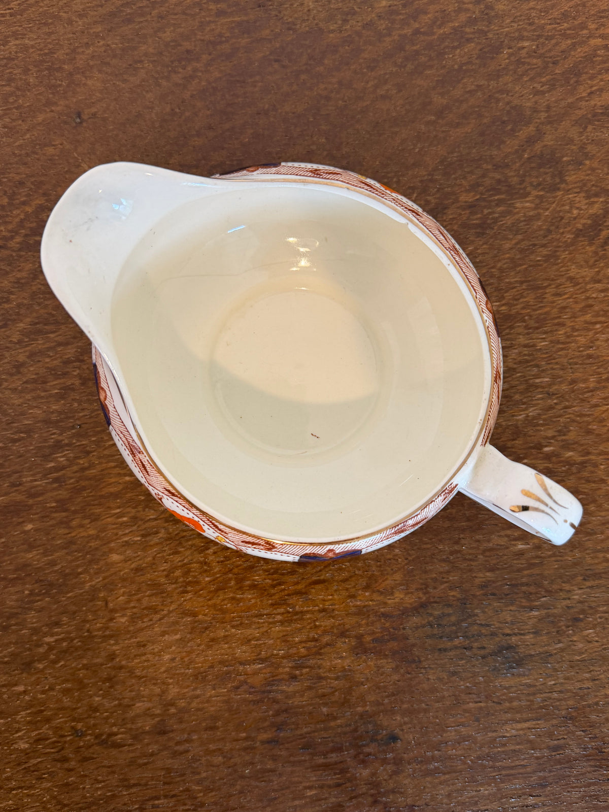 Vintage Alfred Meakin Floral Gravy Boat