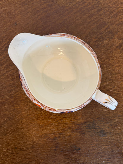 Vintage Alfred Meakin Floral Gravy Boat