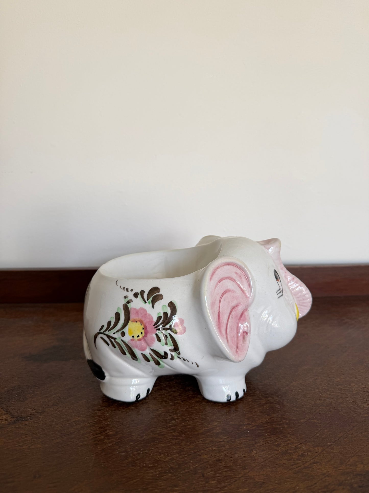 Vintage Elephant Planter