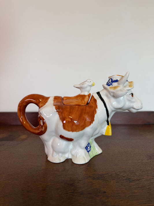 Vintage Price & Kensington Cow Novelty Teapot