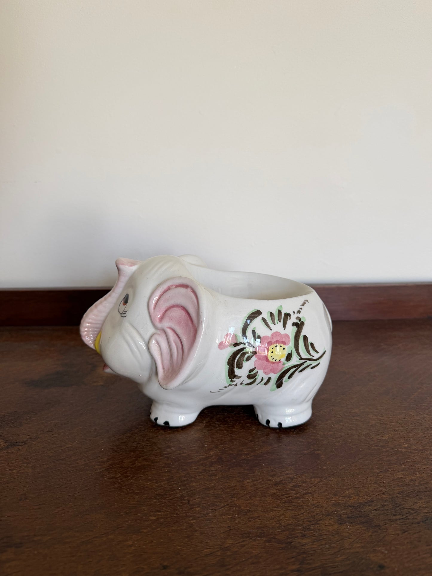 Vintage Elephant Planter
