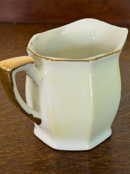 Vintage Hand Painted Miniature Ceramic Tea Pot Cup & Saucer Set