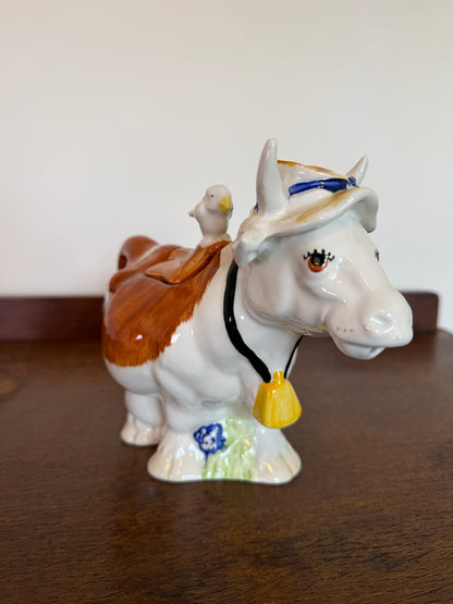 Vintage Price & Kensington Cow Novelty Teapot