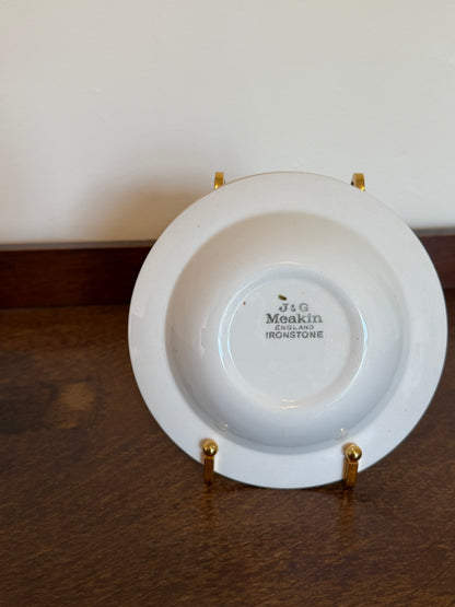 Vintage Pair of J&G Meakin ‘Poppy’ Ironstone Bowls