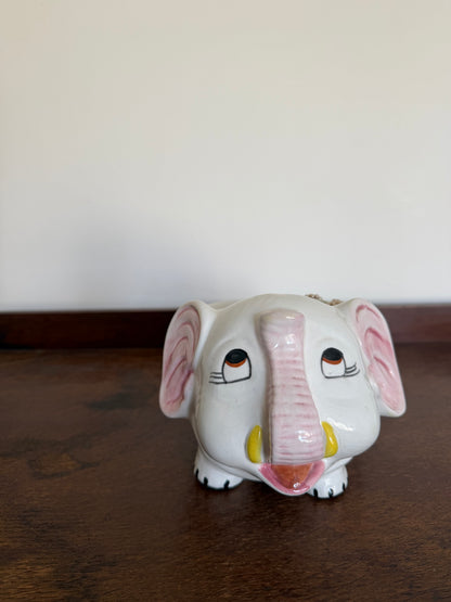 Vintage Elephant Planter