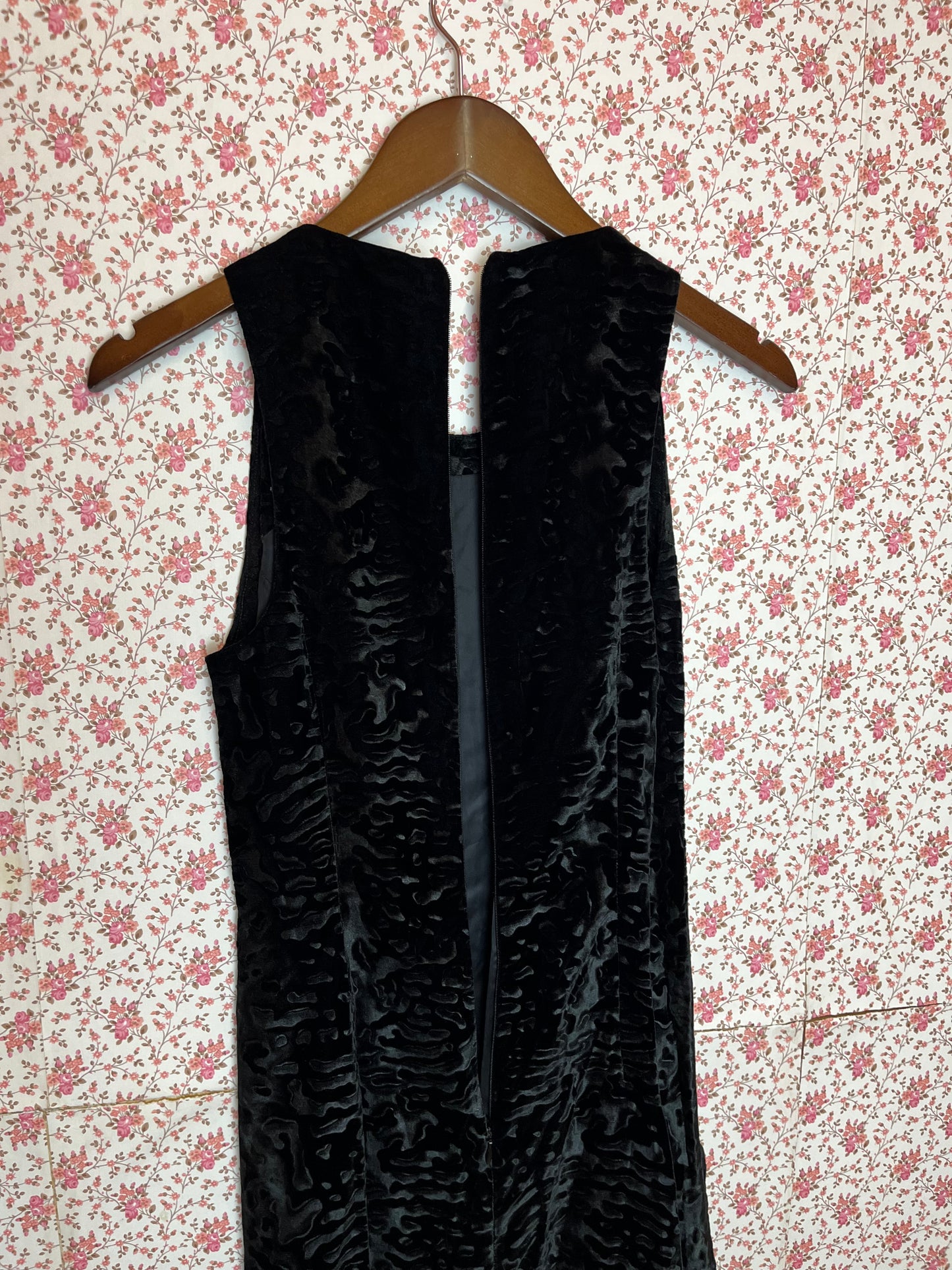 Vintage 1990s VERSUS Versace Velvet Brocade Bodycon Mini Dress