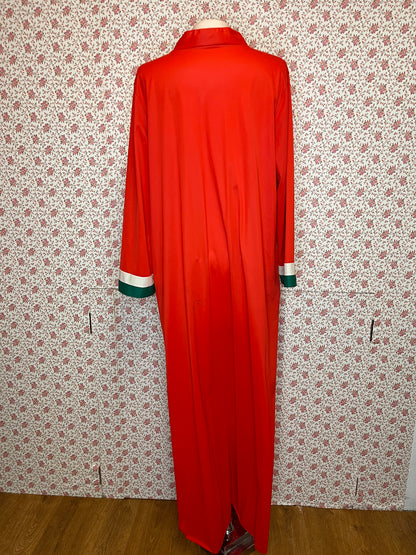 Stunning Original 1970s Vintage Vanity Fair Stripe Gown