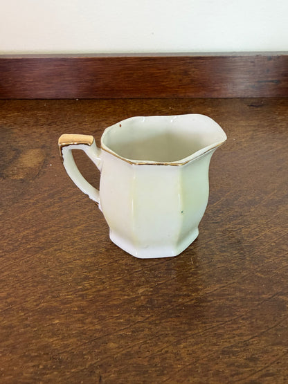 Vintage Hand Painted Miniature Ceramic Tea Pot Cup & Saucer Set