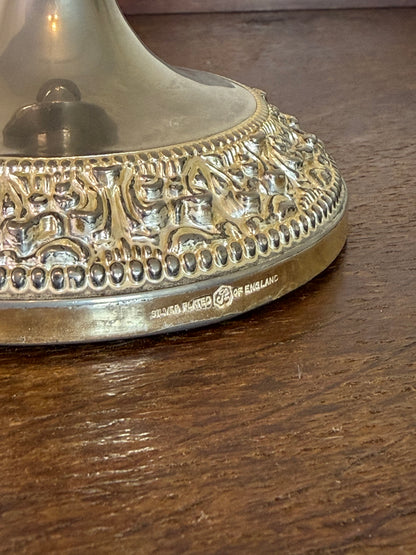 Vintage Silver Plated Candlestick
