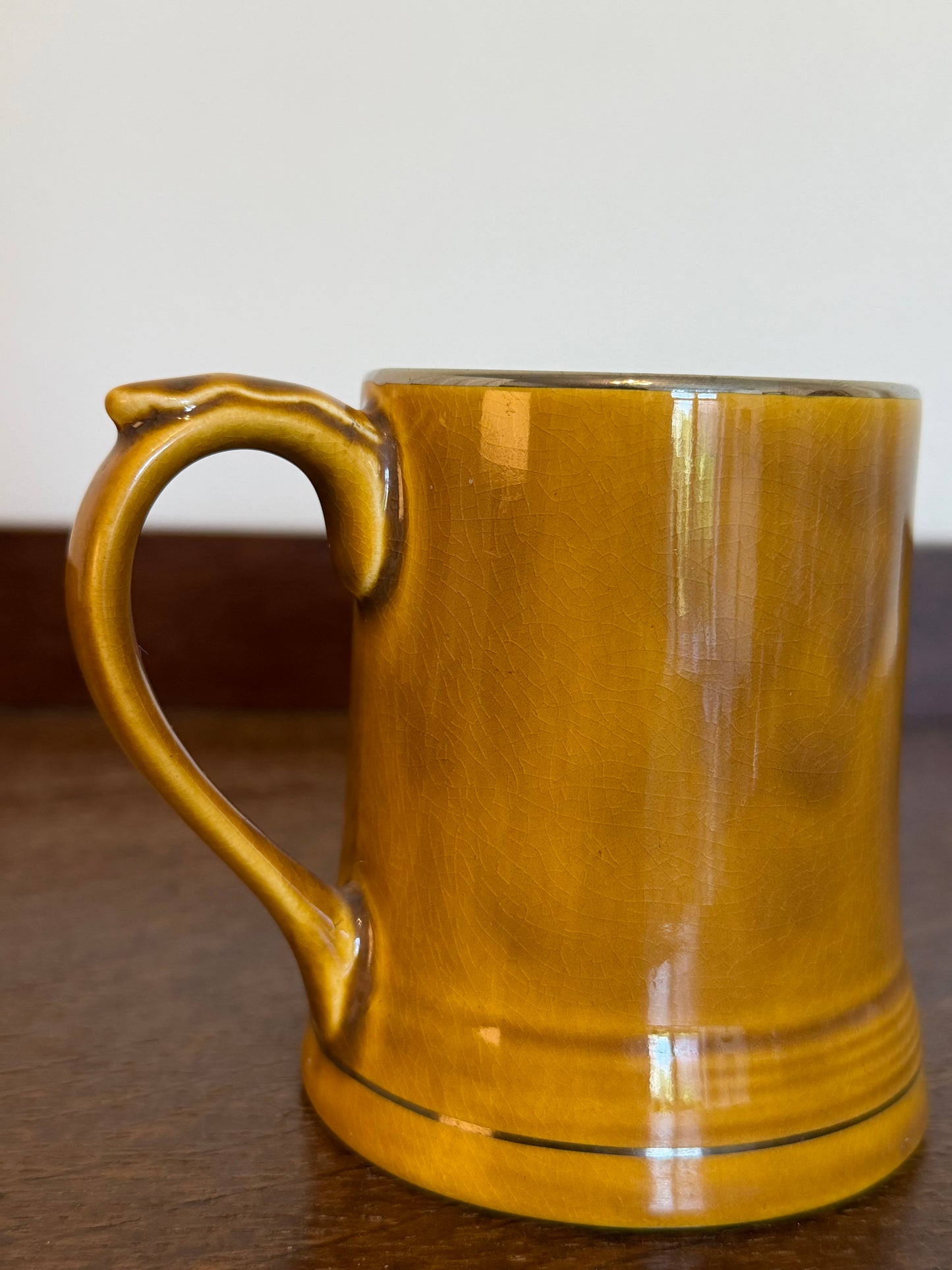 Vintage Wade Honey Glazed Tankard Mug