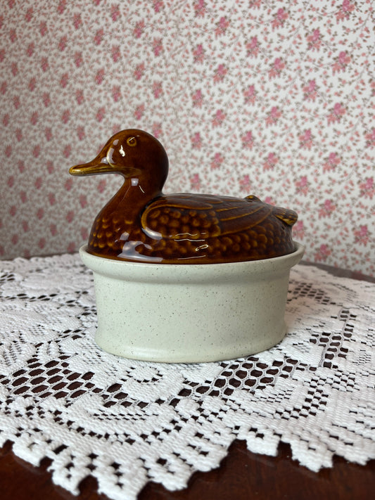 Vintage Made in Portugal Duck Terrine Dish