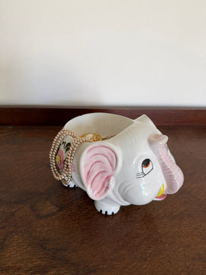 Vintage Elephant Planter