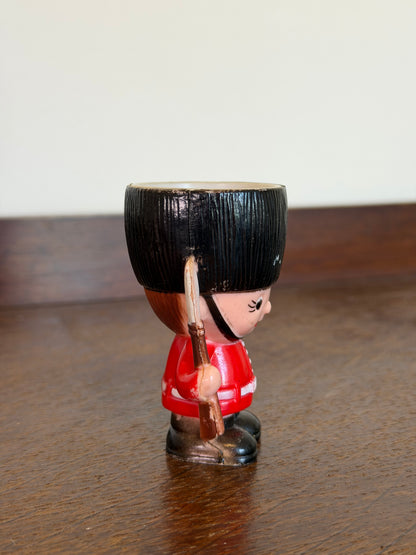 Vintage 1960s Novelty London Guardsman Egg Cup