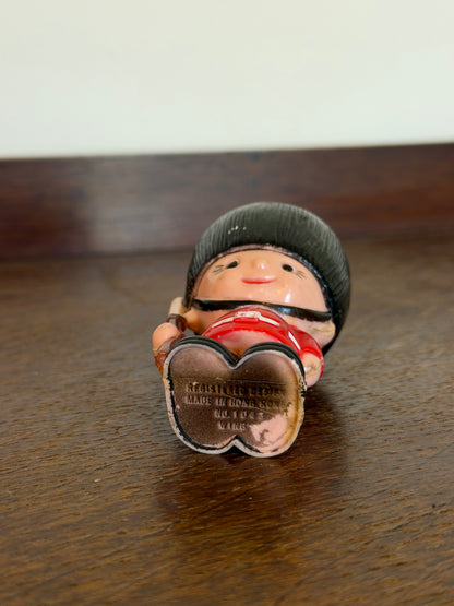 Vintage 1960s Novelty London Guardsman Egg Cup