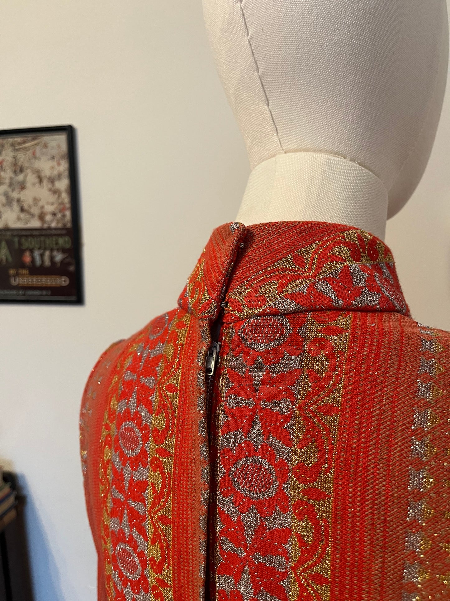 Vintage 1960s Hand Made Tunic and Trouser 2 Piece Set