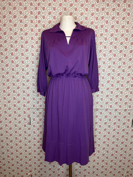 Vintage Original 1970s Ted Lapidus Jersey Dress