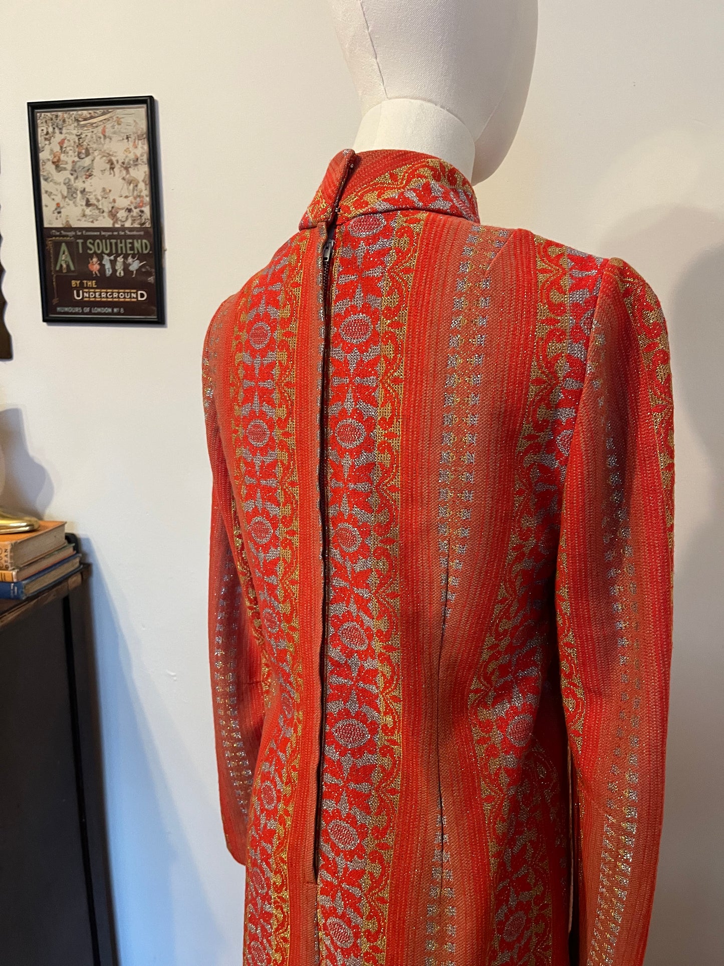 Vintage 1960s Hand Made Tunic and Trouser 2 Piece Set