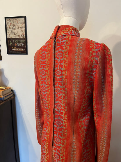 Vintage 1960s Hand Made Tunic and Trouser 2 Piece Set