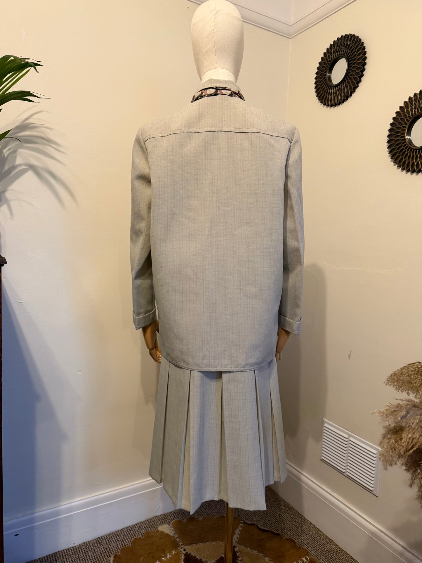 Vintage 1960s Shirt & Skirt Set