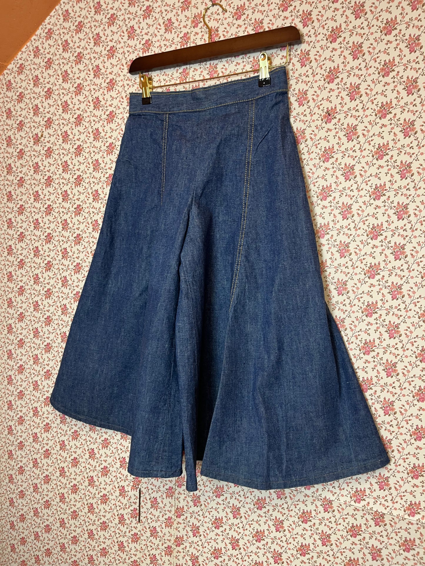 Vintage 1970s Lee Denim Culottes