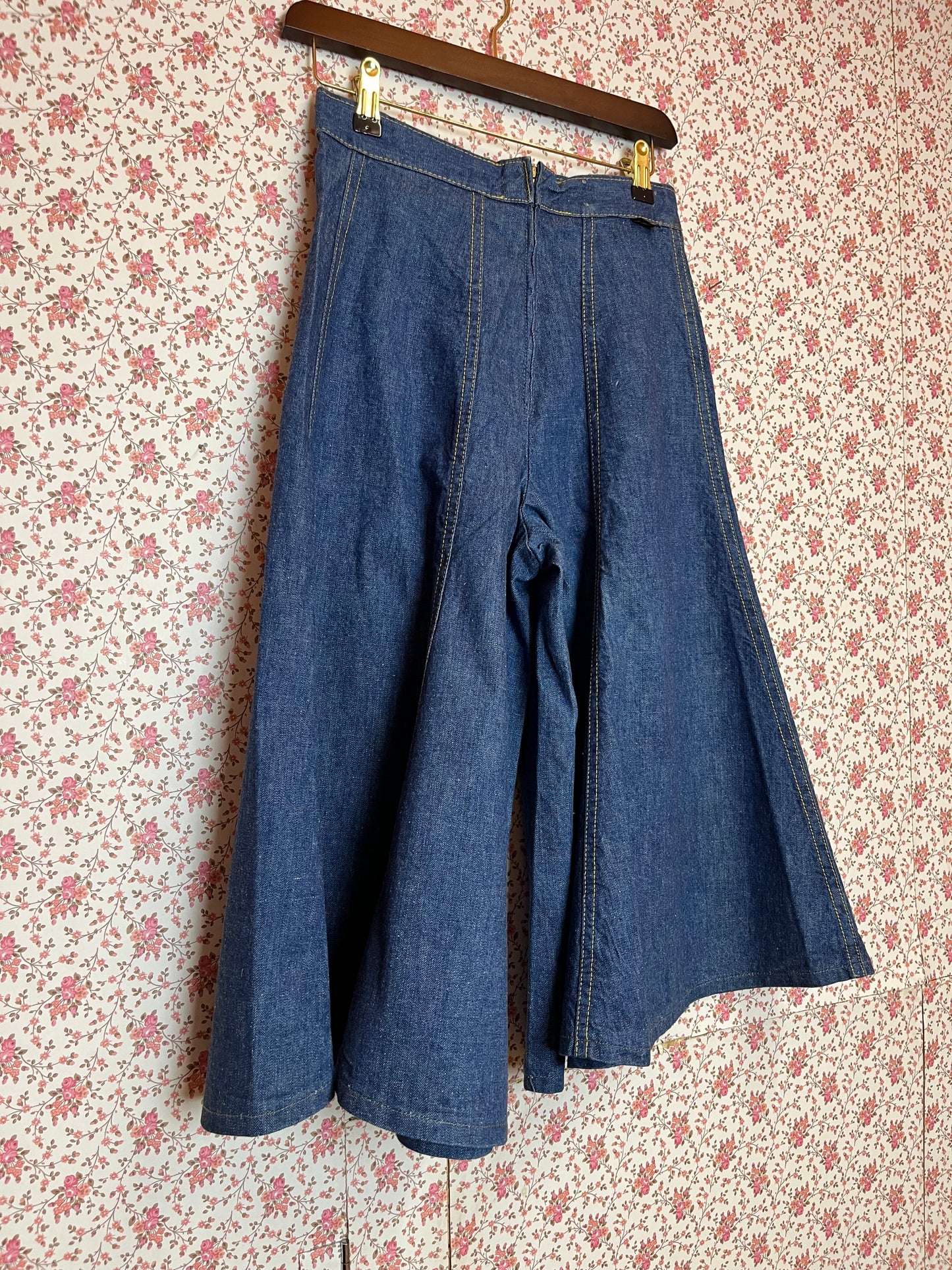 Vintage 1970s Lee Denim Culottes