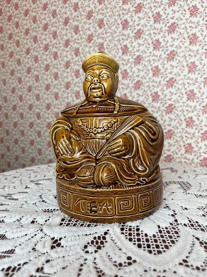 Vintage 1970s Sadler China Man Tea Jar