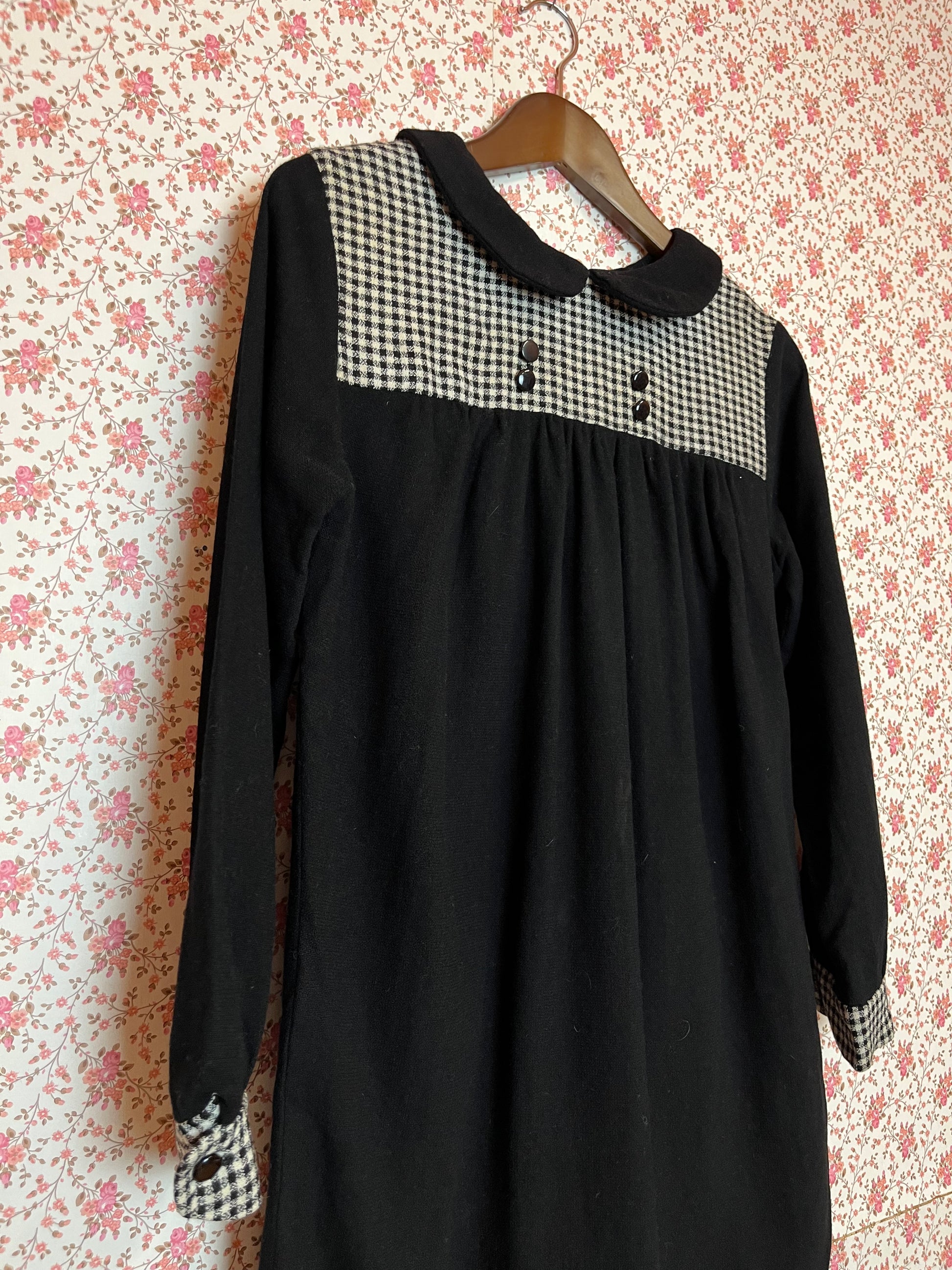 Vintage 1960s Wool Babydoll Dress Lourose Vintage Vintage 1960s Wool Babydoll Dress Lourose Vintage