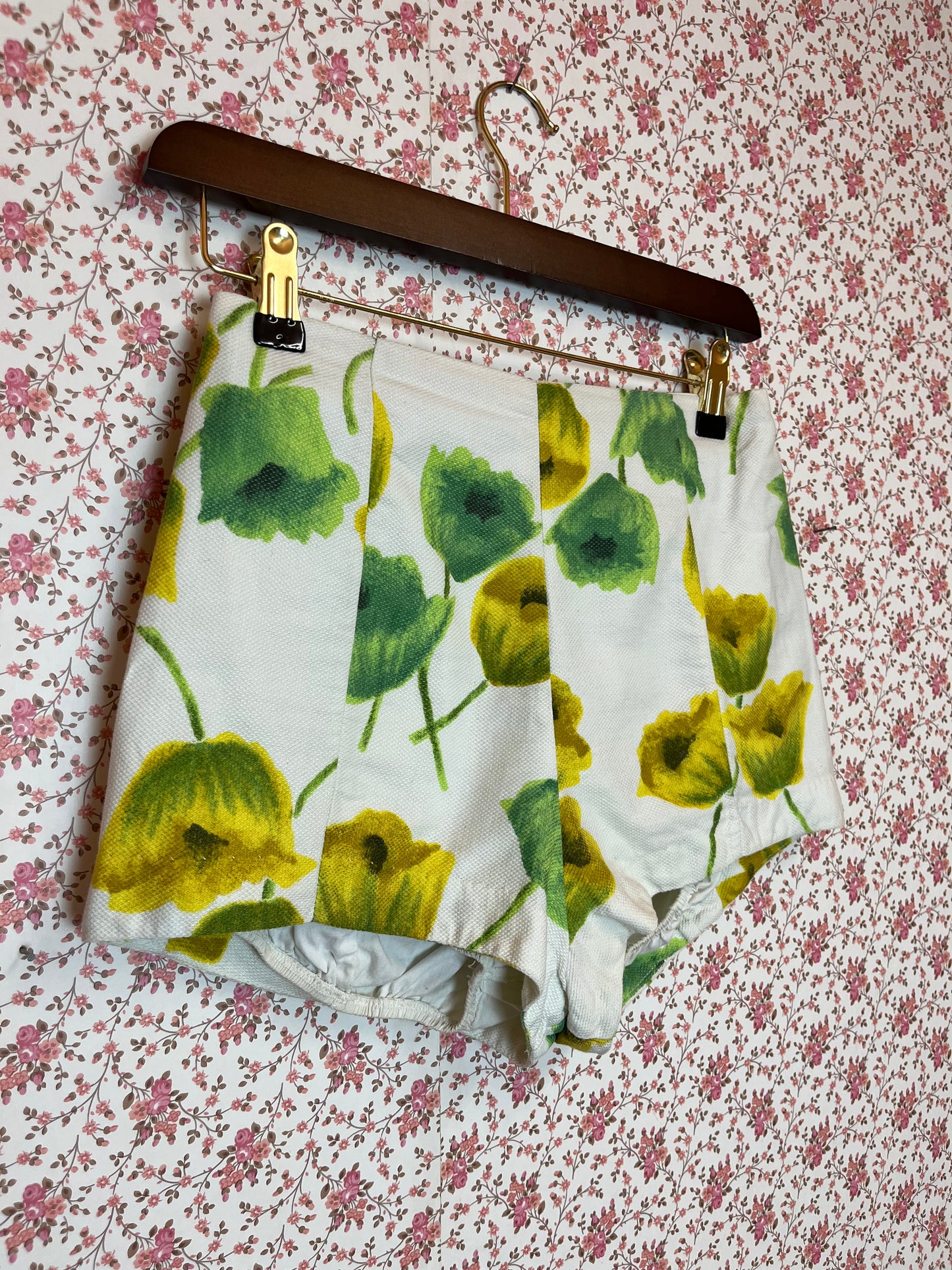 Vintage 1950s Handmade Cotton Hot Pants