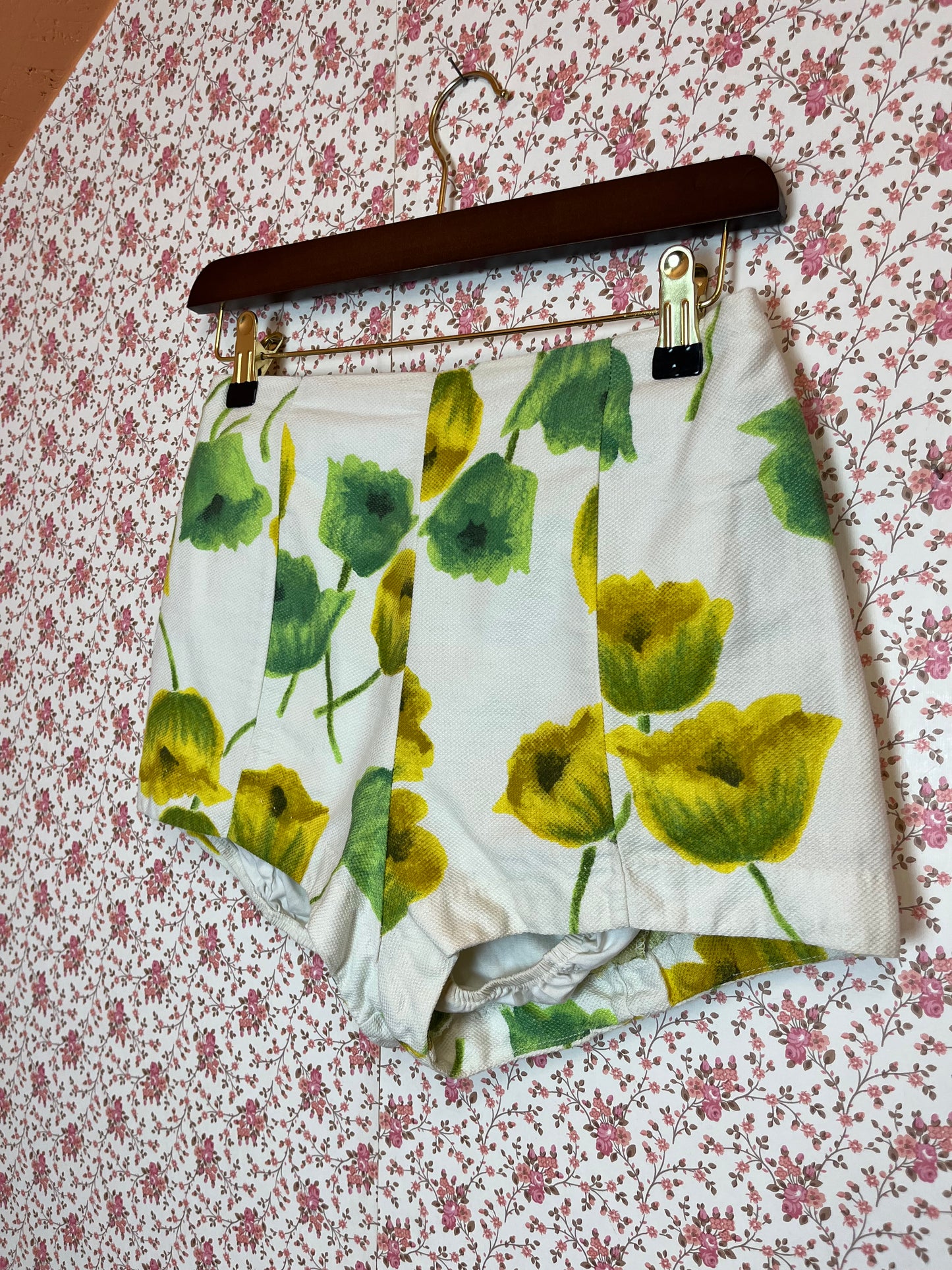 Vintage 1950s Handmade Cotton Hot Pants