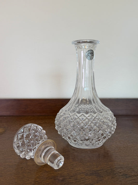 Vintage Cristal d’Arques Crystal Decanter
