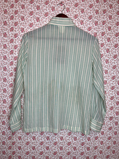 Vintage 1970s Land N Sea Striped Shirt